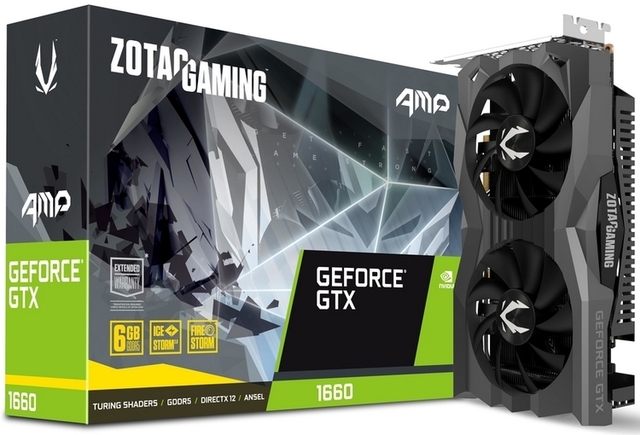 Zotac представила две собственные версии GeForce GTX 1660